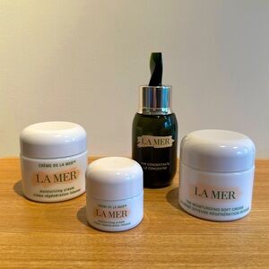 Collection of EMPTY La Mer jars